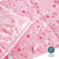 thumbnail image 6 of Bare Home 10 lbs Weighted Blanket for Kids - 40" x 60" - Minky Fleece, Princess, 6 of 10