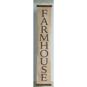 TX USA Decorative Canvas Farmhouse Banner