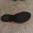 thumbnail image 6 of Wovix Women'S Slipper Open Toe Lightweight Comfy Slides Flip Flops Shoes Casual Classic Sandals Indoor Outdoor Shoes Orange 37, 6 of 8