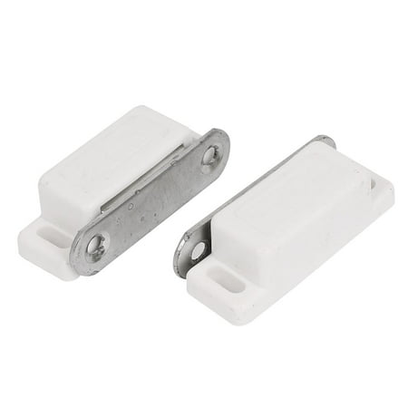 Cupboard Cabinet Closet Door Magnetic Latch Catch 46mm Length 2pcs