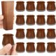 thumbnail image 1 of Protectores para patas de sillas YONGSHENG 16 piezas de fieltro de silicona para pisos de madera dura, 1 of 4