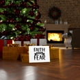 thumbnail image 4 of Scripture Walls Faith Fear Bold Bible Verse Canvas Christian Wall Art Ready to Hang Unframed, 4 of 16