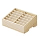 thumbnail image 4 of Caja de almacenamiento para teléfono móvil, soporte de madera con 12 compartimentos Beige, 4 of 9