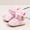 Pink, variant on Toddler Baby Winter Boots Brown Girl with Bow Winter Soft Sole Anti- Lined Striped Fabric Slippers with Baby Boys Girls Sneakers
