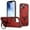 Red, variant on Allytechgroup Slim Case for iPhone 15 with Stand, Compatible with Magsafe Built-in Kickstand Rugged Heavy Duty Durable Cover Case Shockproof Magnetic Protective for Women Men, Black