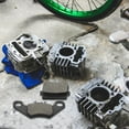 thumbnail image 4 of PAMINGONO 1 De Pastillas De Traseras Para Motocicleta En Metal Color Negro Para Kart, 4 of 6