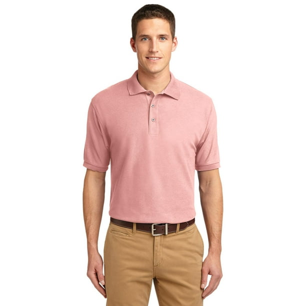 ledsage Hollywood mikrobølgeovn Port Authority TLK500 Men's Tall Size Polo Shirt - Light Pink - 3X-Large  Tall - Walmart.com