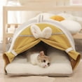 thumbnail image 3 of Pet Nest Closed Style Keep Warmth Removable Portable Pet Cats Tent Nest for All Seasons, 3 of 10