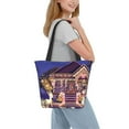 thumbnail image 2 of Kowoue Bluey Pattern Tote Bag Aesthetic Shoulder Bag, Grocery Tote with Shoulder Straps, Large Collapsible Tote with Protective Foam Lining, 2 of 6