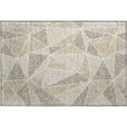 thumbnail image 2 of Addison Rugs Mayfield Washable Transitional Geometric Brown Rectangle Rug, 1'8" x 2'6", 2 of 5
