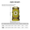 thumbnail image 4 of Sikiie Yellow Mandala Basketball Jersey Reversible Men's Mesh Athletic Sports Shirts Training Practice S-4XLMedium, 4 of 6