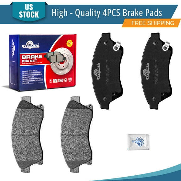 YXPCARS 4PCS Ceramic Brake Pads(Front) for Chevrolet Sonic 2012-2017 Cruze Limited 2016 Cruze 2011-2013 All Models 2014-2015 1.4L 1.8L Models ONLY (D1522)