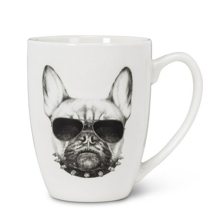 

Set of 1 Pen & Ink Bulldog Mug