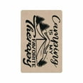 thumbnail image 4 of Camper Doormat, Campsite Camping Door Mat for Campervan Caravan Motorhomes, Decorative Camp Doormat for Indoor Outdoor Front Entrance-24x16in 30x18in, 4 of 5
