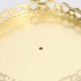 thumbnail image 3 of Hfppkn 2-Tier Gold Metal Round Cupcake Stand Dessert Serving Platter for Parties Style 2 20x25cm, 3 of 7