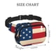 thumbnail image 4 of Balery American Flag Map Mochila Cinturón para Mujeres y Hombres, Bolsa de Cintura Impermeable de Doble Capa con Correa, 4 of 9