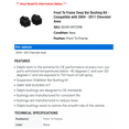 thumbnail image 2 of Front To Frame Sway Bar Bushing Kit - Compatible with 2004 - 2011 Chevy Aveo 2005 2006 2007 2008 2009 2010, 2 of 2