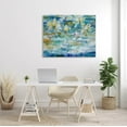 thumbnail image 2 of Stupell Industries Lotus Water Lilies Modern Pond Painting Gallery Wrapped Canvas Print Wall Art, Design by Liz Jardine, 2 of 7