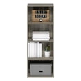 thumbnail image 5 of Furinno Luder 4-Tier Open Shelf Bookcase, French Oak, 5 of 6
