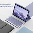 thumbnail image 3 of Keyboard Case for iPad 10.2" 9th 8th 7th Generation, with Detachable Bluetooth Keyboard and Mouse, Soft TPU Back Stand Cover with Pencil Holder for iPad 10.2, 3 of 6
