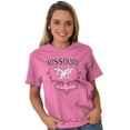thumbnail image 3 of Cute Missouri Show Me State Eagle Women's Plus Size Graphic Tee Brisco Brands 4X, 3 of 5