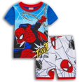 thumbnail image 1 of Kids Boy Spiderman Series Clothes Short Sleeve T-shirt Top Shorts Pyjama Set, 1 of 2