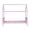 Pink, variant on Rubber Wood Twin House Bed In Blushing Pink - Offer A Delicate Bedroom Look House-shaped Elegant And Practical For