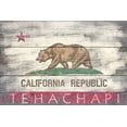 thumbnail image 4 of Tehachapi, California, Rustic State Flag (1000 Piece Puzzle, Size 19x27, Challenging Jigsaw Puzzle for Adults and Family, Made in USA), 4 of 4