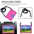 thumbnail image 5 of Allytech Silicone Case for Samsung Galaxy Tab A8 10.5" 2022[Model: SM-X200/X205/X207, Kidsproof Hand Strap Stand Adjustable Shoulder Strap Shockproof EVA Shell Case for Galaxy Tab A8 2022, Rose+Blue, 5 of 6