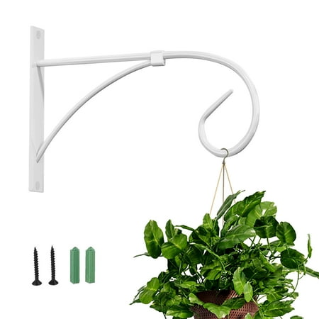 

Magnetic Hooks Clearance! Wall Type Plant Hook Hanging Plant Bracket Ironplant Wall Hanger for Flower Pot 1Pc Bracket Hook + 2Pc Screws + 2Pc Wall Anchor Off Promotions!