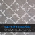 thumbnail image 3 of HGMart Bed Sheet Set Collection - 4 Piece Brushed Microfiber Bedding Sheet Set - Fade and Stain Resistant Hypoallergenic Deep Pocket Bedspread Set - Gray, King Size, 3 of 5