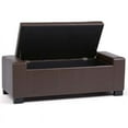 thumbnail image 2 of Simpli Home Laredo Large Storage Ottoman Bench, 2 of 6