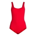thumbnail image 5 of Time and Tru Women's and Women's Plus Crinkle One Piece Swimsuit, Sizes XS-3X, 5 of 5