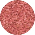 thumbnail image 1 of Ahgly Company Tapis d'Intérieur Lavable en Machine Carré Rouge Tomate, 3 Pieds Carré, 1 of 7