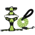 thumbnail image 1 of Pet Chest Strap Leash Set, Large Dog Nylon Retractable Dog Leash, Comfortable Chest Strap for Walking Dogs Adjustable Comfortable Soft Padded Vest Harness, 1 of 9