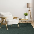 thumbnail image 4 of Furnishmyplace Modern Indoor/Outdoor Commercial Solid Teal Color, Area Rugs 6' Hexagon, 4 of 12
