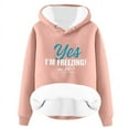 thumbnail image 2 of Birdeem Sweat à Capuche d'Hiver Chaud en Peluche Manches Longues pour Femmes, 2 of 12
