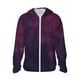 thumbnail image 1 of Fotbe Black Dark Blue Purple Chaqueta con Protección Solar UPF 50+ para Hombre y Mujer, Camisa con Capucha y Bolsillos-Large, 1 of 1
