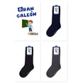 thumbnail image 2 of Calcetines De Algodón Gran Galeon Para Niño Pack con 6 Pares Talla 6-8 Años Azul Marino Gran Galeón 600, 2 of 3