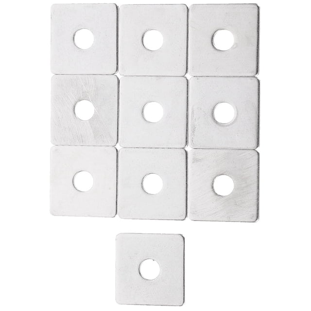 unbranded 10Ud Arandelas De Montaje Pesadas Acero Inoxidable Para Y Carpintería