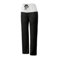thumbnail image 3 of Pantalones de mezclilla Gibobby Pantalones de yoga sueltos con estampado de cintura elástica y tira de bolsillo de cintura alta para mujer Negro L, 3 of 5