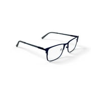 Timberland Men's TB1810-1 Square Prescription Eyeglasses with Case, Blue