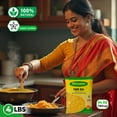 thumbnail image 3 of Split Pigeon Peas (Toor Dal) – Premium Dry Yellow Lentils for Curries, Soups & Everyday Cooking 64 oz, 3 of 5