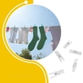 thumbnail image 3 of Monstrate 100 Uds. Pinzas para la ropa, Mini Clips transparentes pequeños, soporte para clavijas, aparatos artesanales, Gadget, pantalla de Decoración del hogar  100 piezas, 3 of 6