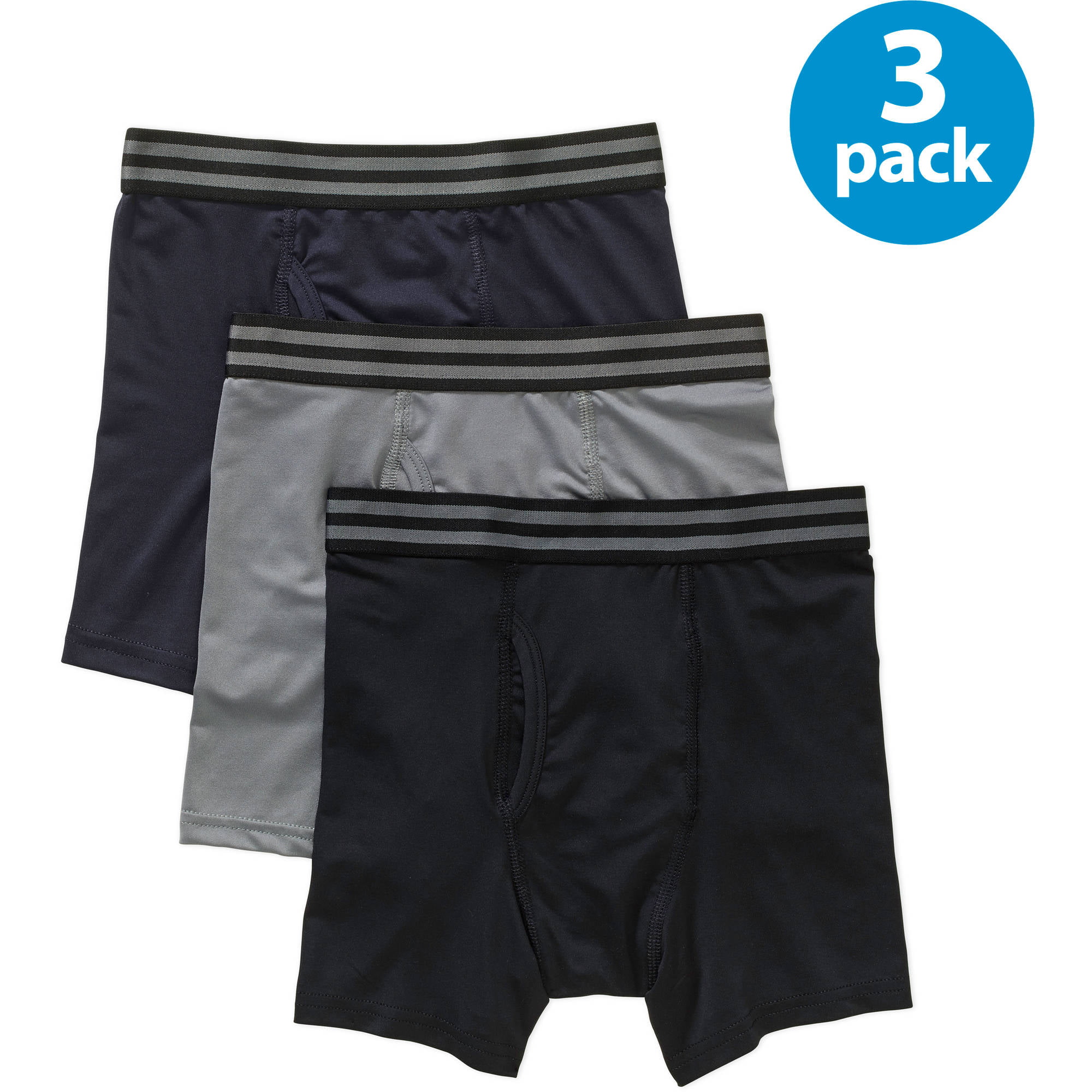 Starter - Starter Boys Underwear Basic Boxer Brief, 3 Pack (Little Boys ...