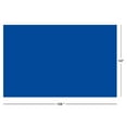 thumbnail image 2 of Rectangular 54" x 108" Electric Blue Plastic Table Covers, 3 Count, by Way To Celebrate, 2 of 4