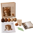 thumbnail image 2 of DIY Crochet Hat Kit, Highland Cow & Magic Cauldron Crochet Starter Set, Yarn Pack with Hooks Accessories, Beginner Friendly Handmade Craft Kit for Holiday Gift, 2 of 3
