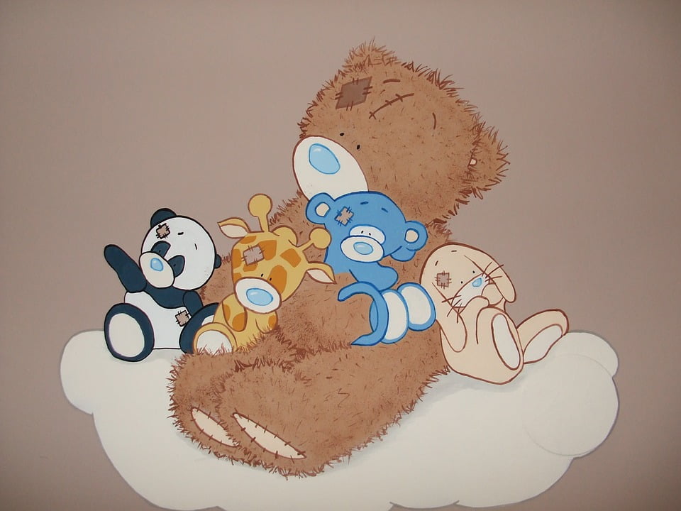 teddy painting