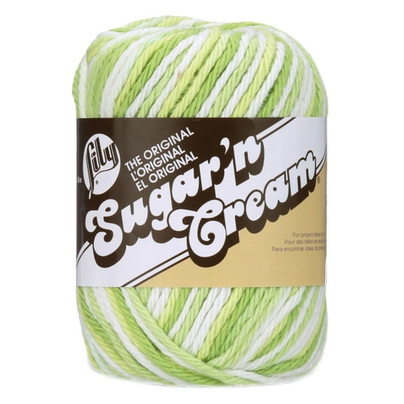Lily Sugar'n Cream® le Fil Ombre Original, Coton #4 Moyen, 2oz/57g, 95 Yards