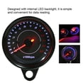 thumbnail image 2 of SHENMO DC 12V Universal Motorcycle LED Backlight Tachometer Electronic Tach Meter Gauge, 2 of 6